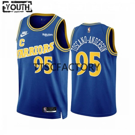 Camiseta Niños Golden State Warriors Juan Toscano-Anderson 95 Jordan 2022-23 Classic Edition Royal Swingman